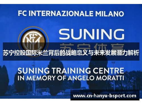 苏宁控股国际米兰背后的战略意义与未来发展潜力解析